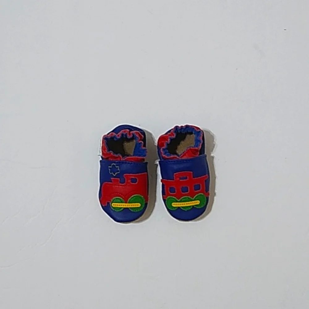 Robeez Train Baby Shoes